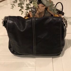 COPY - Coach black leather bag